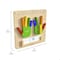Flash Furniture Bright Beginnings Commercial Grade STEAM Wall Activity Board with Natural Finish and Multicolor Accents, Counting MK-ME09524-GG - alternate 4